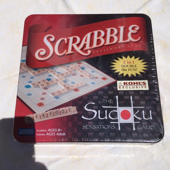 Scrabble and Sudoku game, NIB - Picture 1 of 2